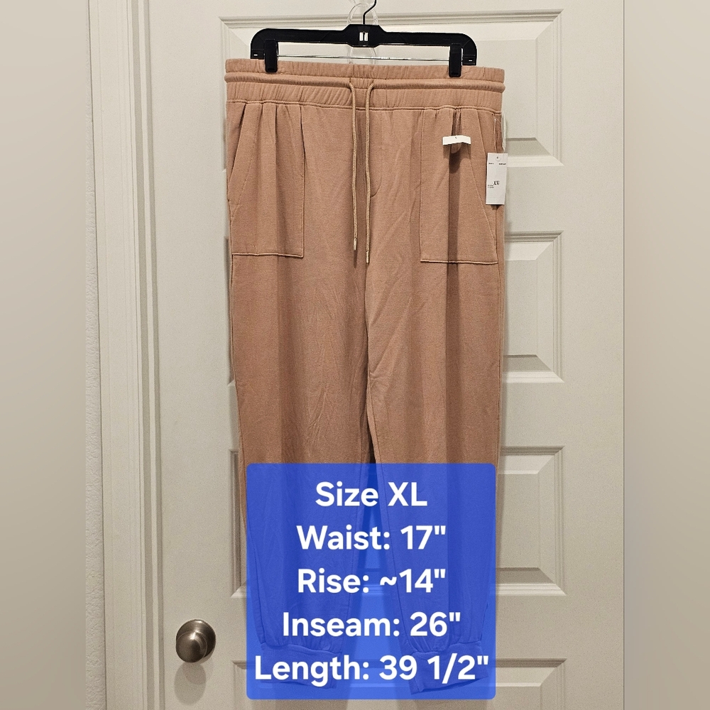 Workshop Republic Clothing Women's Joggers, NWT, Size X-Large